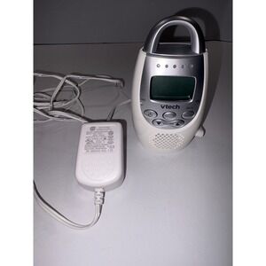 VTech DM221-2 Parent Unit Digital Audio Baby Monitor White Silver with Adapter